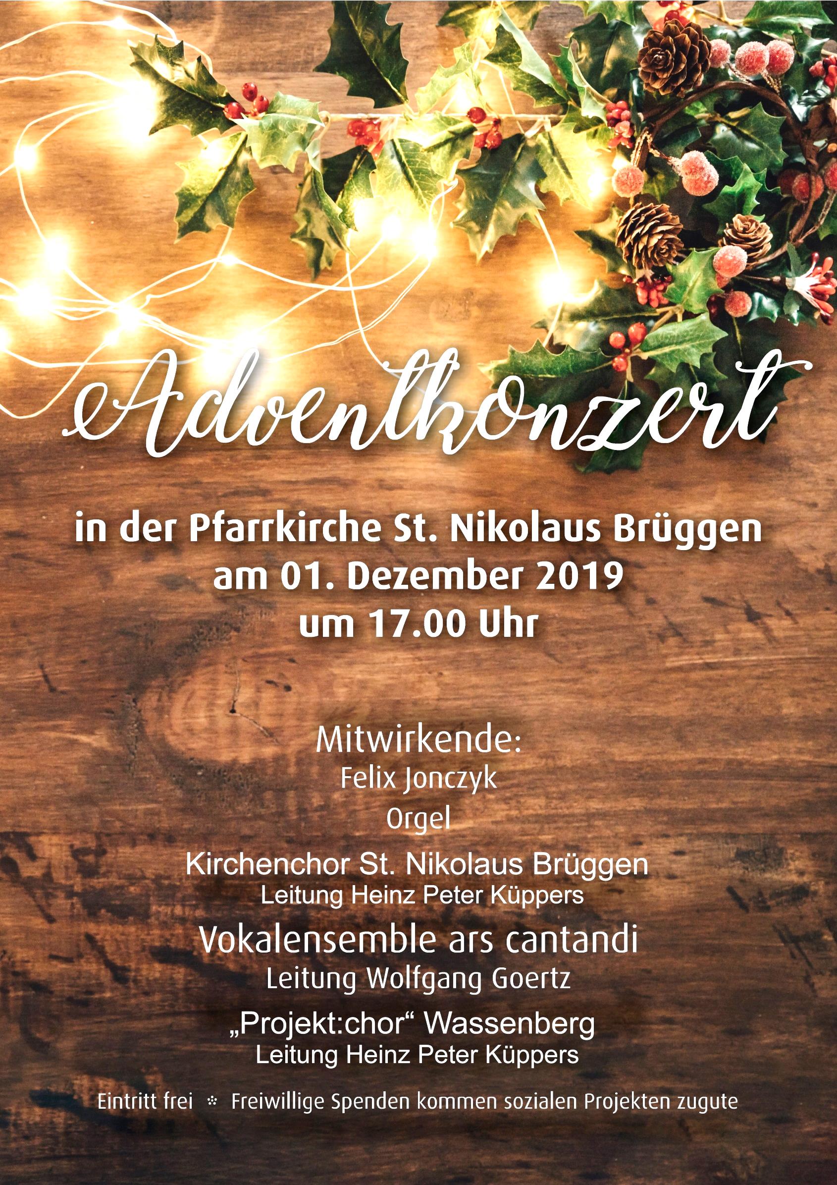 Adventskonzert 2019 (c) Weggemeinschaft BBB
